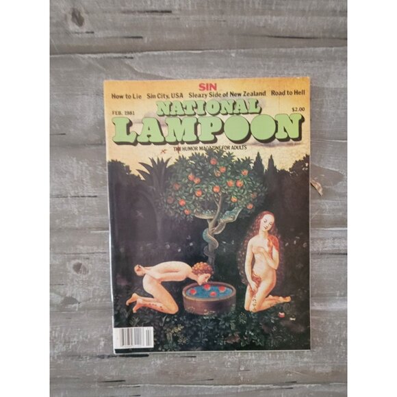 Vintage National Lampoon Magazines: 1984 & 1981 Issues Humor for Adults Collecti - Picture 7 of 10